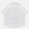 114I4lm1MXL.jpg Button Down Shirts Oversized Unisex Plaid Tie Short Sleeve Shirt Casual Streetwear Summer Tops
