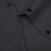 21ZLD5V4e1L.jpg Short Sleeve Button Dress Shirts for Women Cotton Button Down Shirts for Women Slim Fit Blouse Top 3/4 Sleeve