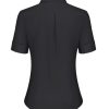 21vC2N3CgwL.jpg Short Sleeve Button Dress Shirts for Women Cotton Button Down Shirts for Women Slim Fit Blouse Top 3/4 Sleeve