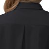 313zEmZMWEL.jpg Short Sleeve Button Dress Shirts for Women Cotton Button Down Shirts for Women Slim Fit Blouse Top 3/4 Sleeve