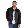 Nylon Coach's Jacket/Lined - Rain-Ready, Water-Resistant Outerwear for Coaches & Outdoor Activities
