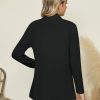 315UrKBffrL.jpg Long Sleeve Lightweight Thin 2025 Summer Cardigan for Women Casual Loose Fit Kimono Cover Up with Pockets