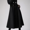 31IoMnYmcIL.jpg Womens Long Double-Breasted Hooded Coat Winter Warm Wool Trench Coat with Belts