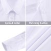 Button Down Shirts for Women Dress Shirts Long Sleeve Stretch Wrinkle Free Work Solid Casual Office Blouses Top