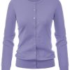 31UpHWaGwPL.jpg Women's Classic Long Sleeve Knit Cardigan Sweaters Casual Open Front Button Down Cardigans S-3XL