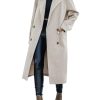 31YFKfMmnoL.jpg Womens Trench Coat Winter Lapel Double Breasted Long Pea Coat Casual Work Office Overcoat with Pocket