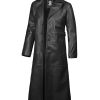 Leather Trench Coat Men - Long Jacket Real Lambskin Leather Coats For Men