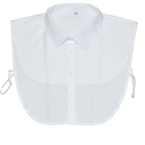 Detachable Collar Faux Shirt Dickie Collars for Women Men