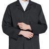Professional Lab Coat for Men Women Long Sleeve, White, Unisex