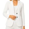 31xkOQ6DVlL.jpg Long Sleeve Linen Blazer Women 2025 Summer Lightweight Breathable Lapel Beach Vacation Jacket With Pockets