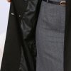 Winter Trench Coats for Women's 2025 Double Breasted Belted Long Overcoat