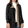 Plus Size Colorblocked Taslon Anorak