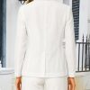 41BoG8rfBZL.jpg Long Sleeve Linen Blazer Women 2025 Summer Lightweight Breathable Lapel Beach Vacation Jacket With Pockets