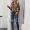 Long Sleeve Shirts for Women Casual V Neck Fall Tops Dressy Summer Work Blouses Clothes