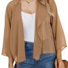 41CZ8Ik30qL.jpg Womens Summer Tops Short Shrugs Kimono Cardigans Casual Chiffon Bolero Jackets