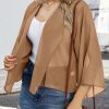41KgP0OozL.jpg Womens Summer Tops Short Shrugs Kimono Cardigans Casual Chiffon Bolero Jackets