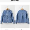 41RM-yLnUL.jpg Women's Denim Jackets Casual Long Sleeve 2025 Spring Outfits Zimbaplatinum Jean Jacket