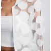 Women's Sheer Mesh Zip Up Bomber Jacket Long Sleeve Baseball Collar Outwear Tops