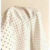 41VNcSg1HdL.jpg Women's Polka Dots Button Down Shirt Short Sleeve Collar Fitted Blouse Tops Preppy Aesthetic Clothes