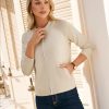 41YiTSKprfL.jpg Womens Long Sleeve Zip Up Cardigan Sweaters Lightweight Fall Fashion Sweater Jacket Knitted Sweatershirts