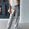41btCs7UgCL.jpg Womens Pleated Tank Tops V Neck Casual Sleeveless Blouses Summer Basic Vest Shirt