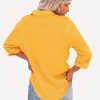 41cnmKNTAL.jpg Womens Button Down Shirts Long Sleeve Dressy Casual Blouses Button Up Collared Shirts Tops for Women