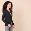 Women's Lightweight Crewneck Cardigan Sweater (Available in Plus Size)