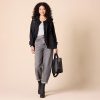 Women's Lightweight Crewneck Cardigan Sweater (Available in Plus Size)