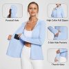 41t9ZLM4vrL.jpg Women's Sun Protection Jacket Hoodie Clothing Lightweight Long Sleeve Sun Cover Up Shirt