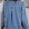 41vzz8nhbL.jpg Women's Denim Jackets Casual Long Sleeve 2025 Spring Outfits Zimbaplatinum Jean Jacket