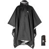 41xJvjOfWfL.jpg Hooded Rain Poncho for Adults Waterproof Lightweight Rain Coat for Men Women Reusable Rain Jacket for Emergency Outdoor