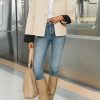 Womens Cropped Trench Coat Casual Lapel Single Breasted Color Block Short Jacket 2025 Fall Fashion Outerwear