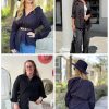 Women's Plus Size Button Down Shirts Long Sleeve Collared Casual Shirt Office Work Blouse Tops