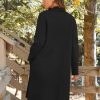 Women's Long Dressy Cardigan Sweaters Fall Oversized Cozy Jacket Outfits 2025 Date Night Winter Trench Coats