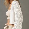 Cropped Cardigan Sweaters for Women Kimonos Boho Lightweight Summer Open Front Knit Cardigan Outerwear