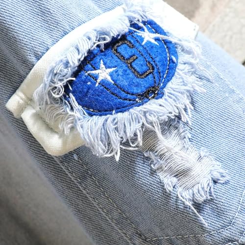 Rapper Denim Jacket Jeans Love Printed Fashion Sport Hip Hop Hoodie