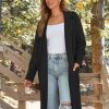 Women's Long Dressy Cardigan Sweaters Fall Oversized Cozy Jacket Outfits 2025 Date Night Winter Trench Coats