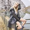 51Qz7EpR84L.jpg L-Rain Durable TPU Clear Rain Coat for Adults - Women and Men Fashion Hooded Rain Poncho