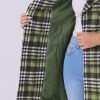51W5cd2t2lL.jpg Women's 2025 Winter Notched Lapel Pea Coat Classic Buffalo Checks Double Breasted Plaid Coat