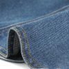 51bE3voxSRL.jpg Denim Jacket for Women's Collarless 2025 Cardigan 3/4 Sleeve Crop Jean Jackets