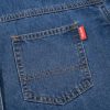 51h6niCSOCL.jpg Women Denim Shirts Oversized Long Sleeve Button Down Blouse V Neck Casual Top Shackets