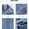 51heYr1whcL.jpg Women's Denim Jackets Casual Long Sleeve 2025 Spring Outfits Zimbaplatinum Jean Jacket