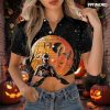 Wars Movie Hawaiian Shirt, Space Button Short Sleeve Top, Warship Themed