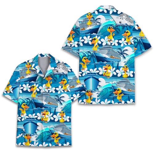 51uDaoGj3RL.jpg Mens Hawaiian Shirt, Tropical Raccoon Hawaiian Shirt Casual Button Down Holiday Beach Summer Short Sleeve Shirt